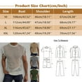 thumbnail image 3 of Ierhent Mens Undershirts Men's Stretch Cotton Pack, Moisture-Wicking Tank Tops, Tagless Khaki,2XL, 3 of 7