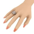 thumbnail image 4 of 3/4 Carat Diamond Ring Band in 10K Rose Gold (Ring Size 10), 4 of 5