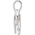 thumbnail image 2 of Sterling Silver Polished Horse Pendant (17 X 18) Made In India qc7840, 2 of 5