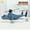 no box, variant on HUIQIBAO MOC 1389PCS V-22 Tiltrotor Aircraft Helicopter Building Block Children Military Airplane model Bricks Toy home Decor.