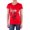 Red, variant on Ed Hardy Kids Girls Short Sleeve V-Neck T-Shirt