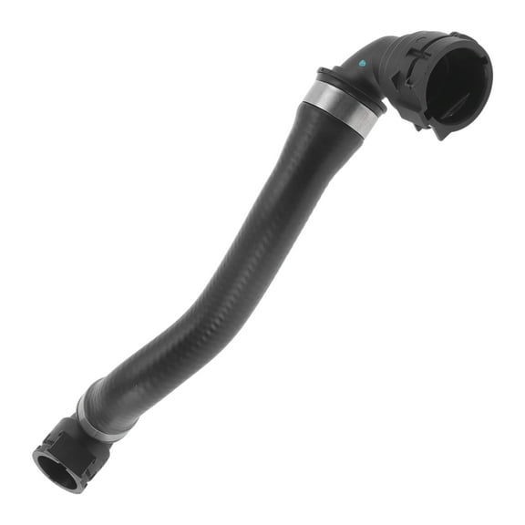 Unique Bargains Radiator Hose Heater Hose Radiator Outlet Hose Pipe No.64219317614 for BMW 520i 540i 2017-2019 Rubber Heating Water Pipe Black 1 Pc