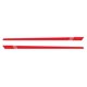 thumbnail image 2 of Car Side Skirt Sticker Set 2 Pcs Waterproof Easy To Stick And Peel Vehicle Body Stickers Red Design, 2 of 2