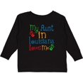 thumbnail image 3 of Inktastic My Aunt in Louisiana Loves Me Boys or Girls Long Sleeve Toddler T-Shirt, 3 of 5