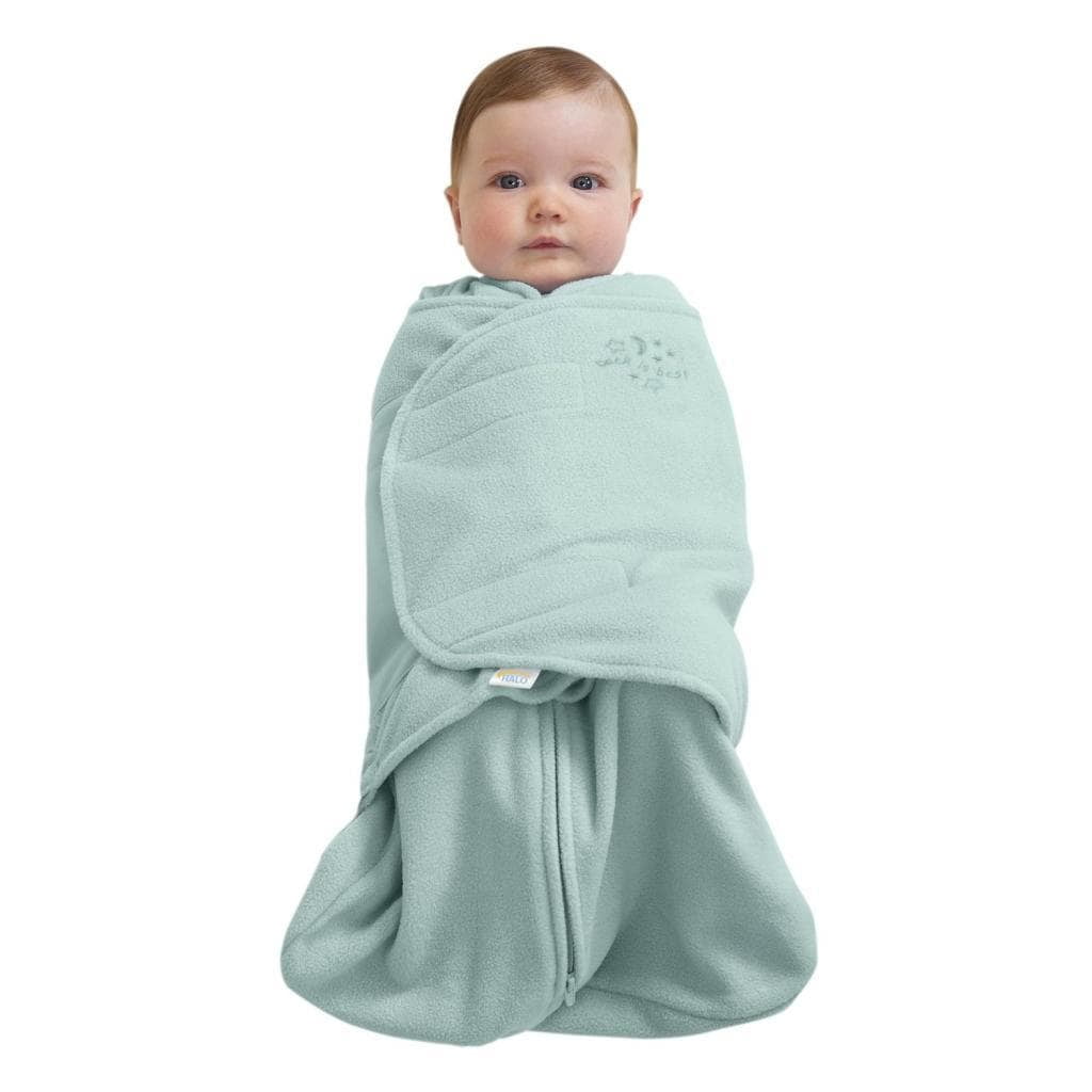 HALO SleepSack Micro-Fleece Swaddle Mint XX Small