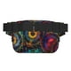 thumbnail image 3 of Fotbe Mandala Colorful Cangurera Cuadrada con Estampado de Doble Capa, Bolsa de Cintura Ajustable Mini para Hombres y Mujeres, 3 of 9