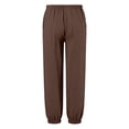 thumbnail image 6 of ZHOGXU Exquisite Elastic Waist Drawstring Solid Color Jogger Kids Pants For Girls Back To School Wear, 6 of 6