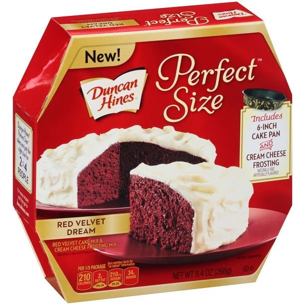 Duncan Hines Perfect Size Red Velvet Dream Cake Mix