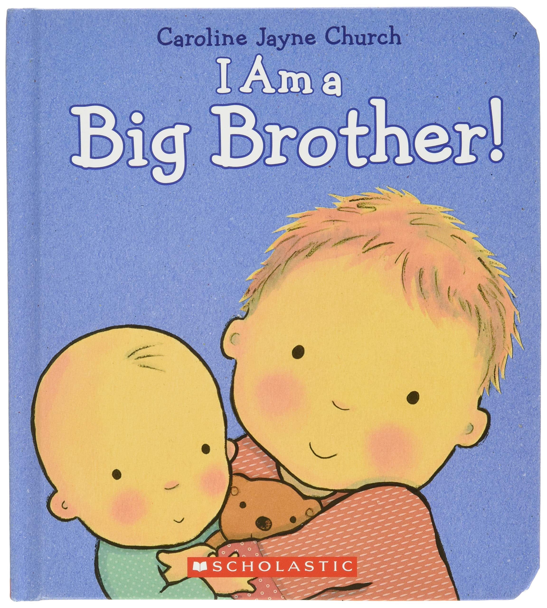 Sibling Gift - I Am a Big Brother and Big Brothers are The Best Hardcovers, Snuggle Pod First Baby Doll and Gift/Book Bag (Educational for Being Promoted to Big Brother with New Baby)
