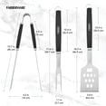 thumbnail image 5 of Farberware Professional Stainless Steel BBQ Grill Tool Set (3 Pieces), 5 of 14