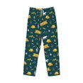 thumbnail image 2 of Vsdgher Camping Print Mens Pajama Pants Sleep & Lounge Pants, PJ Bottoms With elastic waistb and Pockets, 2 of 5