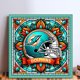 thumbnail image 2 of Kit Punto Cruz Con Delfines Hilo Algodón Ecológico Bordado 14CT 40x40cm, 2 of 9