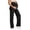 Black, variant on Sequin Dress Maternity Wide Leg Pregnancy Trousers High Waist Full Belly Support Stretch Comfortable Casual Winter Fall Wear XL Light Gray