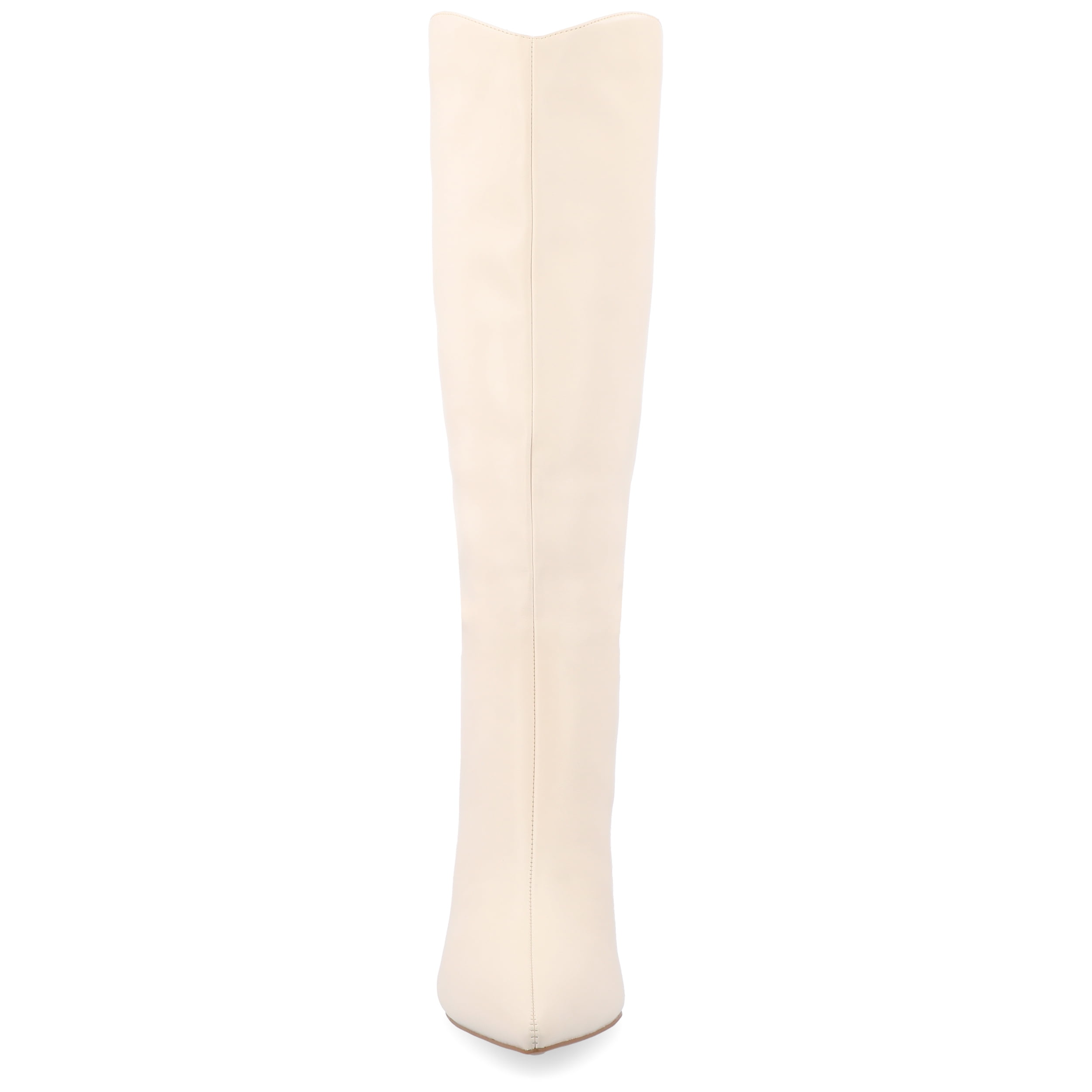 Journee Womens Rehela Tru Comfort Foam Wide Width Wide Calf Pull On Stiletto Heel Boots