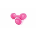 thumbnail image 2 of Primozu FIT Neoprene Dumbbells (1LB -Pink - Pair), 2 of 4
