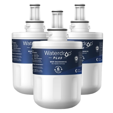Waterdrop NSF 401&53&42 Certified Refrigerator Water Filter Fits for Samsung DA29-00003G, Aqua-Pure Plus DA29-00003B, HAFCU1, DA29-00003A (3 (Best Nsf Certified Water Filters)