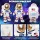 thumbnail image 4 of Figura de astronauta de peluche ArtCreativity de 12 pulgadas de alto, 4 of 8