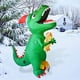 thumbnail image 3 of Dinosaurio Inflable Navideño GOOSH 2 m con Luces LED, 3 of 15