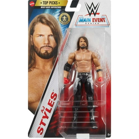 WWE Wrestling Main Event Series AJ Styles Action Figure