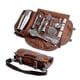 thumbnail image 3 of Bar Bartender Carrying Bag Creative Bartender Canvas Toolkit Pack Bar Tools Cocktail Shaker Set Storage Bag Only, 3 of 5