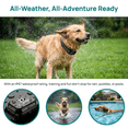 thumbnail image 4 of 3000FT Remote Dog Training Collar, Waterproof Rechargeable E‑Collar with Beep, Vibration(0-99) & Safe Shock(0-99) for 2 Dogs, 4 of 11