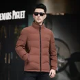 thumbnail image 2 of Chaqueta de plumón ligera para hombre, ropa de diseñador, chaqueta acolchada de lujo para hombre, abrigo de invierno cálido e informal, 2 of 5