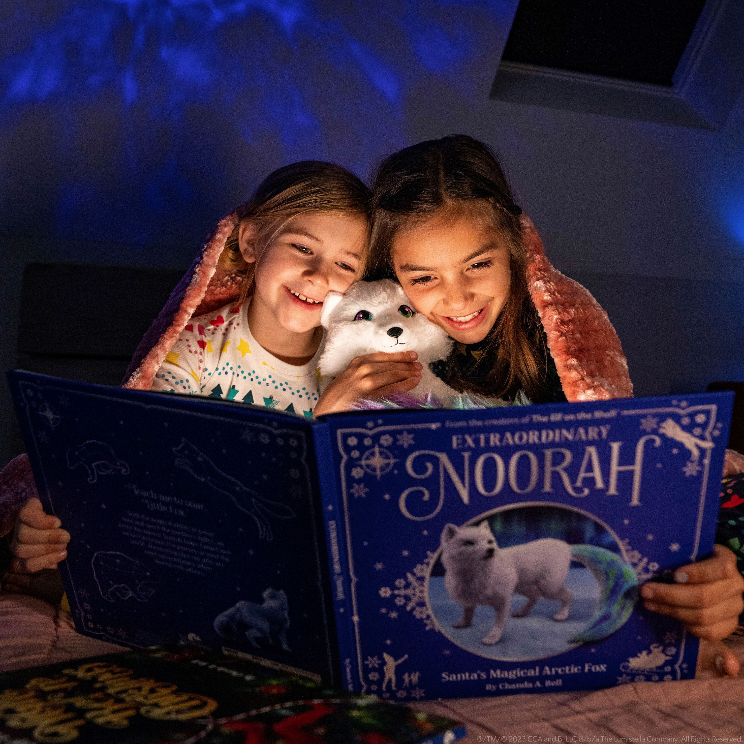 Extraordinary Noorah Plush - 9-Inch Deluxe Animal Plush with Northern Lights-Inspired Tail - As Seen In Elf Pets: A Fox Cub's Christmas Tale