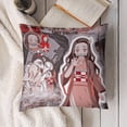thumbnail image 3 of Kamado Nezuko Pillow Case Soft Pillow Cover Pillowcase Decorative Cushion Cover Home Decor 20 "x20 ", 3 of 8