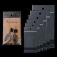 thumbnail image 2 of 50/100pcs Clear Self Adhesive Seal Plastic Bag with Hang Hole Resealable OPP Bag for Gift Packing Jewelry Retail Display Package 9x20cm 50PCS, 2 of 6