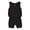 Black, variant on Vedolay Girls Short Outfits Sets Fashion Summer Clothes Set - Shorts Tank Top Short Sleeve and Shorts,Gray 0-6 Months