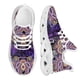 thumbnail image 1 of Zapatos Kint con diseño floral bohemio degradado para mujer, zapatillas de plataforma, zapatillas deportivas informales de diseñador para mujer, marca deportiva, 1 of 6