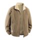 thumbnail image 1 of Ceisia Men's Corduroy Thickened Jacket Stand Up Collar Zip Gift Up Pockets Long Sleeve Casual Outerwear, 1 of 7