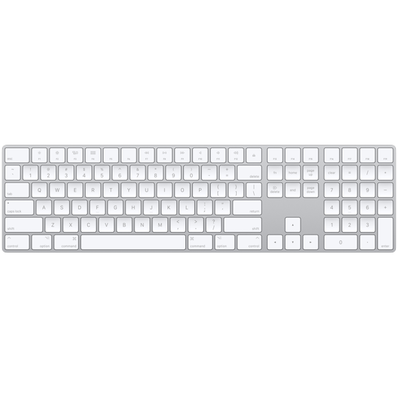 Magic Keyboard with Numeric Keypad - Silver