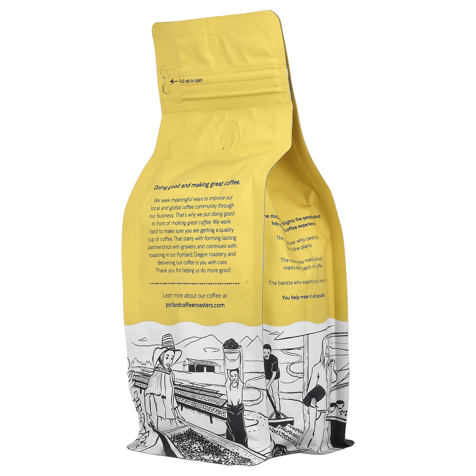 Portland Coffee Roasters Ground Organic Medium Roast Portland House Coffee 12 oz