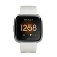 thumbnail image 4 of Fitbit Versa 25.4mm Silver Aluminum Case with White Watch Band Lite Edition,1 Pack, 4 of 8