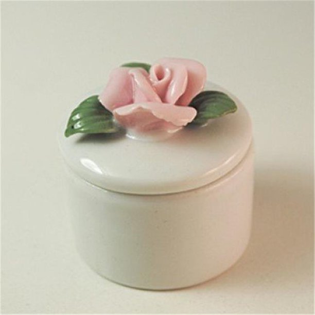 Designer Jewelry Designer Jewelry WPTBOX Porcelain Flower Trinket Box