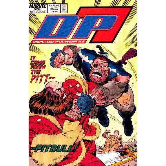 D.P.7 #20 VF ; Marvel Comic Book