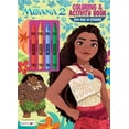 thumbnail image 1 of Libro para colorear y actividades Bendon Moana 2 con 4 crayones, 1 of 6