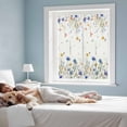 thumbnail image 4 of Spring Floral Window Privacy Film, Elegant Butterfly Summer Botanical Static Cling UV Sun Blocking Tint Film Heat Control Windows Films for Bedroom Bathroom, Window Stickers 17.7"x39.3", 4 of 8