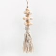 thumbnail image 3 of Wood Bead Garlands Farmhouse Shell Beads Tassels String Pendant for Beach Bag, 3 of 9