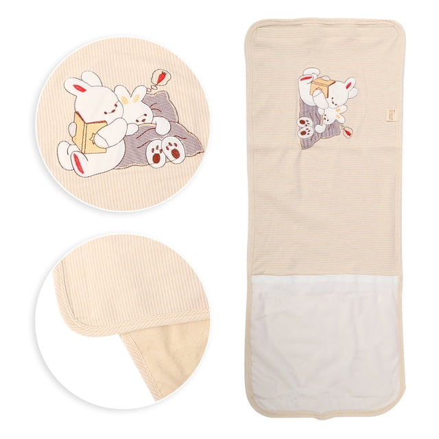 Alfombra abdominal protectora Keep Warm cinturón de hernia de bebé de dibujos animados de algodón orgánico bebé