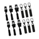thumbnail image 1 of Kit de reparación de cremalleras de 12 piezas, tirador de cremallera de repuesto de metal extraíble universal para ropa, equipaje, maletas, cierres,, 1 of 9
