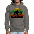 thumbnail image 3 of Funny Big Foot,  Bigfoot Fishing Unisex Hoodie, 3 of 5