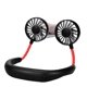 thumbnail image 5 of Ventilador de cuello portátil recargable personal manos libres mini USB portátil banda para el cuello ventilador deportivo, 3 velocidades ajustables, rotación libre de 360 ​​grados, perfecto, 5 of 5