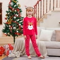 thumbnail image 6 of SkiBeaut Boy's Christmas Pajamas Cotton Kids Santa Claus Snowmen Pjs Toddler Clothes Long Sleeve Sleepwear Sets 2-12 Years, 6 of 7