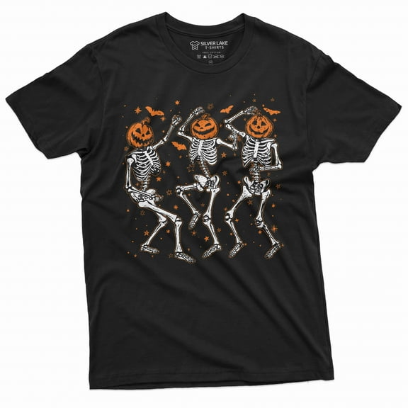 Funny Dancing Skeletons Shirt Halloween Joke Shirt Humorous Gifts Halloween Skeleton Shirts