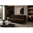 thumbnail image 1 of Sofa Cama Reclinable El Bazar Store New York Terciopelo Chocolate Futón 3 posiciones Sala, 1 of 7