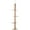 Brown, variant on ZephyPaws 3-Level Tall Cat Tree,89"-101"Floor to Ceiling Cat Tower,Cat Scratching Post for Indoor Kitten,White