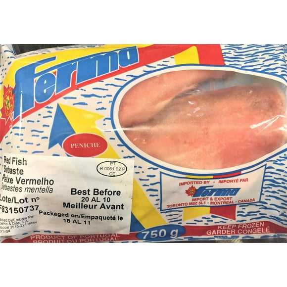 Sebaste congelé Ferma vendre la quantité 750g