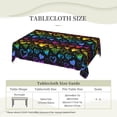 thumbnail image 5 of Pride Month LGBTQ Gay Pride Ally Tablecloth Rectangle Waterproof Spill-Proof Table Cloth Cover For Kitchen Dining Farmhouse Party Wedding Outdoor Picnic Camping 54x72in, 5 of 7